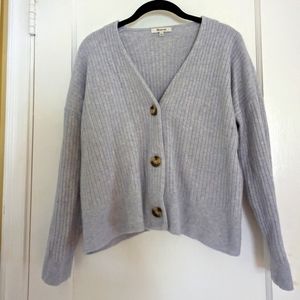 Madewell Super Soft Ribbed Cardigand